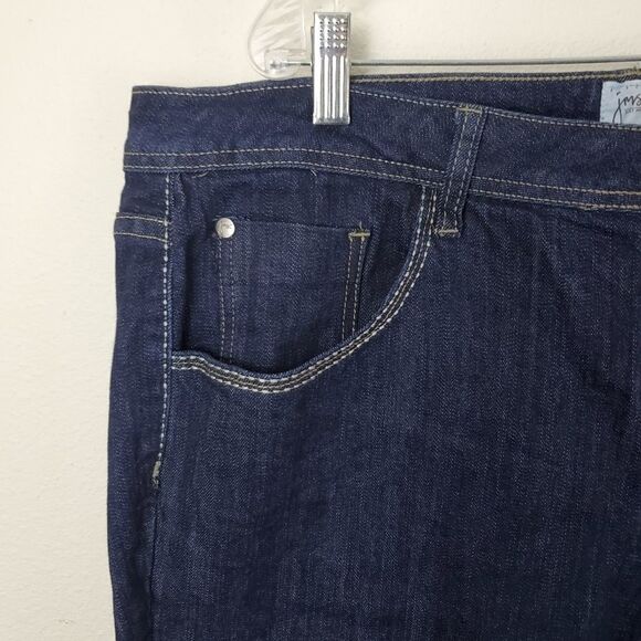 Just my size Capris. Indigo Dark Wash. Size 20W - Picture 4 of 6